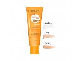 Bioderma Photoderm max 50+ aquafluido claro 40ml Imagen del producto Bioderma Photoderm max 50+ aquafluido claro 40ml