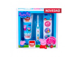 PHB Pack Petit Peppa Pig cepillo dental + dentífrico + gadget diseño 1u Imagen del producto PHB Pack Petit Peppa Pig cepillo dental + dentífrico + gadget diseño 1u