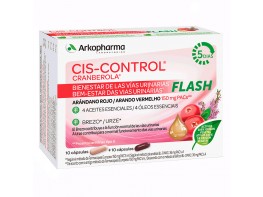 Arkochim Cis-Control Cranberola Flash complemento 20 cápsulas Imagen del producto Arkochim Cis-Control Cranberola Flash complemento 20 cápsulas