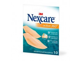 Nexcare active tiras surtidas 10 uds Imagen del producto Nexcare active tiras surtidas 10 uds