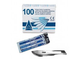 HOJAS BISTURI CORYSAN ESTERIL N.22 100 U Imagen del producto HOJAS BISTURI CORYSAN ESTERIL N.22 100 U