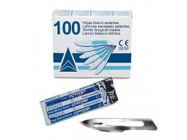 HOJAS BISTURI CORYSAN ESTERIL N.23 100 U Imagen del producto HOJAS BISTURI CORYSAN ESTERIL N.23 100 U
