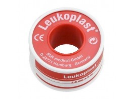 Leukoplast Esparadrapo blanco 5mx2,5cm Imagen del producto Leukoplast Esparadrapo blanco 5mx2,5cm
