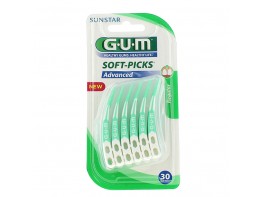 GUM SOFT PICKS ADVANCED REGULAR 30 UDS Imagen del producto GUM SOFT PICKS ADVANCED REGULAR 30 UDS