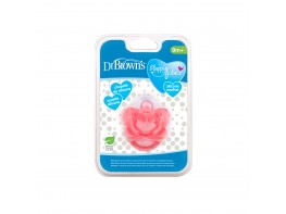 Dr.Brown's chupete silicona rosa 0-6 meses Imagen del producto Dr.Brown's chupete silicona rosa 0-6 meses