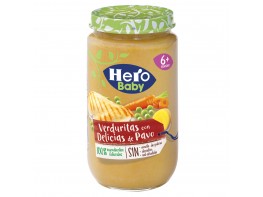 Hero Baby Pedialac verduritas tiernas con pavo 250g Imagen del producto Hero Baby Pedialac verduritas tiernas con pavo 250g