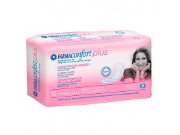 Farmaconfort Compresa algodón normal 12uds Imagen del producto Farmaconfort Compresa algodón normal 12uds