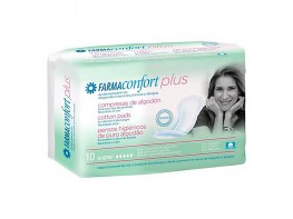 Farmaconfort Compresa algodón super 10uds Imagen del producto Farmaconfort Compresa algodón super 10uds