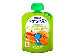 Nestlé Natunes bolsita manzana zanahoria y mango 90g Imagen del producto Nestlé Natunes bolsita manzana zanahoria y mango 90g