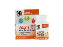 N+S VITANS VITALIDAD A-Z 30 COMPRIMIDOS Imagen del producto N+S VITANS VITALIDAD A-Z 30 COMPRIMIDOS