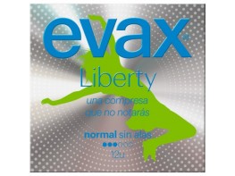 Evax compresas liberty normal 12 uds Imagen del producto Evax compresas liberty normal 12 uds