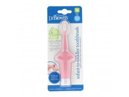 Dr.Brown's cepillo de dientes rosa 0-3 años Imagen del producto Dr.Brown's cepillo de dientes rosa 0-3 años
