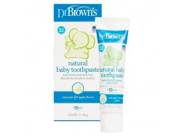 Dr.Brown's pasta dental sabor pera y manzana 40g Imagen del producto Dr.Brown's pasta dental sabor pera y manzana 40g