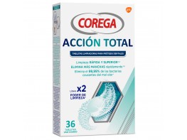 Corega acción total limpiador 30 tabletas Imagen del producto Corega acción total limpiador 30 tabletas