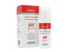 Adergen cupros antirojeces spf50+ 50ml Imagen del producto Adergen cupros antirojeces spf50+ 50ml