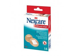 Nexcare blood stop redonda 22,5mm 14 uds Imagen del producto Nexcare blood stop redonda 22,5mm 14 uds