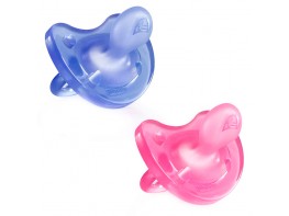 Chicco Physioforma Soft chupete 6-16m 2u Imagen del producto Chicco Physioforma Soft chupete 6-16m 2u