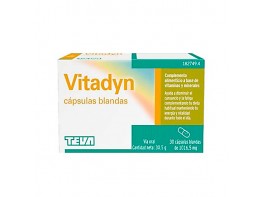 Vitadyn 30 cápsulas blandas Imagen del producto Vitadyn 30 cápsulas blandas