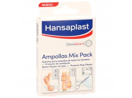 Hansaplast ampollas mix pack 6 apósitos Imagen del producto Hansaplast ampollas mix pack 6 apósitos