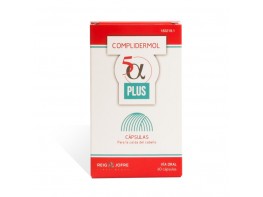 Complidermol 5Alfa plus caída del cabello 60cápsulas Imagen del producto Complidermol 5Alfa plus caída del cabello 60cápsulas