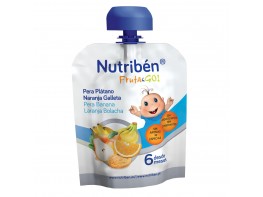 Nutribén fruta and go! Pera, plátano y naranja 23ml Imagen del producto Nutribén fruta and go! Pera, plátano y naranja 23ml