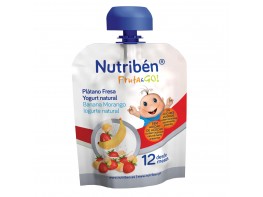 Nutribén fruta and go! Plátano, fresa y yogurt 23ml Imagen del producto Nutribén fruta and go! Plátano, fresa y yogurt 23ml
