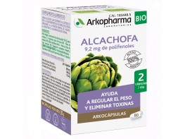 Arkopharma Arkocápsulas alcachofa bio 80 cápsulas Imagen del producto Arkopharma Arkocápsulas alcachofa bio 80 cápsulas