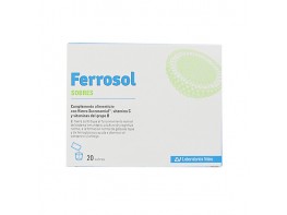 FERROSOL 20 SOBRES Imagen del producto FERROSOL 20 SOBRES