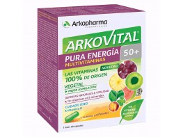 ARKOVITAL PURA ENERGIA SENIOR 50+ 60CAPS Imagen del producto ARKOVITAL PURA ENERGIA SENIOR 50+ 60CAPS