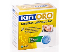 KIN ORO TABLETAS LIMPIADORAS 30 UDS. Imagen del producto KIN ORO TABLETAS LIMPIADORAS 30 UDS.