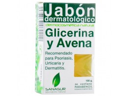 Sanasur jabón glicerina y avena 100g Imagen del producto Sanasur jabón glicerina y avena 100g