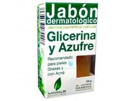 Sanasur jabón glicerina y azufre 100 g Imagen del producto Sanasur jabón glicerina y azufre 100 g