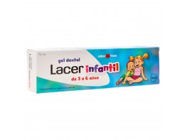 Lacer Gel dental infantil fresa 75ml Imagen del producto Lacer Gel dental infantil fresa 75ml