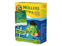 Moller`s Omega 3 45 peces de gominola Imagen del producto Moller`s Omega 3 45 peces de gominola