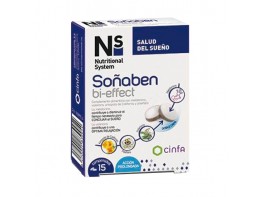 N+S soñaben bi-effect 15 comprimidos Imagen del producto N+S soñaben bi-effect 15 comprimidos