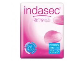 Indasec dermoseda normal 24 compresas Imagen del producto Indasec dermoseda normal 24 compresas