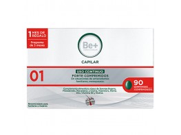 BE+ CAPILAR CAIDA CONTINUA FORTE 90 COMP Imagen del producto BE+ CAPILAR CAIDA CONTINUA FORTE 90 COMP