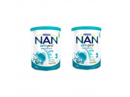 Nestlé Nan Optipro 3 2X800g Imagen del producto Nestlé Nan Optipro 3 2X800g