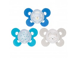 Chicco Chupete physio silicona niño 16-36 meses 2u Imagen del producto Chicco Chupete physio silicona niño 16-36 meses 2u