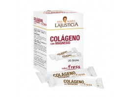 La Justicia colágeno magnesio fresa 20u Imagen del producto La Justicia colágeno magnesio fresa 20u
