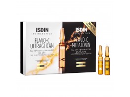Isdinceutics Flavo-C Ultraglican + Flavo-C melatonin 20amp Imagen del producto Isdinceutics Flavo-C Ultraglican + Flavo-C melatonin 20amp