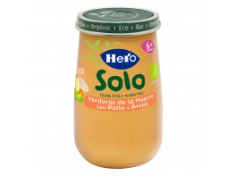 Hero Baby Solo ecológico verdura pollo y arroz 190g Imagen del producto Hero Baby Solo ecológico verdura pollo y arroz 190g