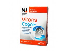 N+S Vitans Cogni+ 30 comprimidos Imagen del producto N+S Vitans Cogni+ 30 comprimidos