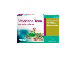 Valeriana teva 200 mg 30 cápsulas Imagen del producto Valeriana teva 200 mg 30 cápsulas