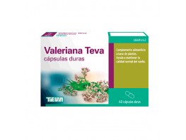 Valeriana teva 200 mg 60 cápsulas Imagen del producto Valeriana teva 200 mg 60 cápsulas
