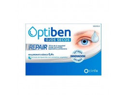 Optiben ojos secos repair 20 monodósis Imagen del producto Optiben ojos secos repair 20 monodósis