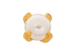 Prim inverness pendiente 40C sol perla 4mm Imagen del producto Prim inverness pendiente 40C sol perla 4mm