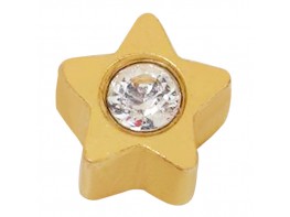 Prim pendiente inverness 24C estrella dorada natural Imagen del producto Prim pendiente inverness 24C estrella dorada natural