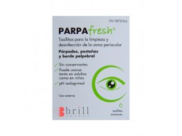 Parpafresh 6 toallitas Imagen del producto Parpafresh 6 toallitas