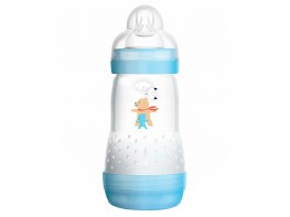 Man Baby biberon anticolico azul 260ml Imagen del producto Man Baby biberon anticolico azul 260ml